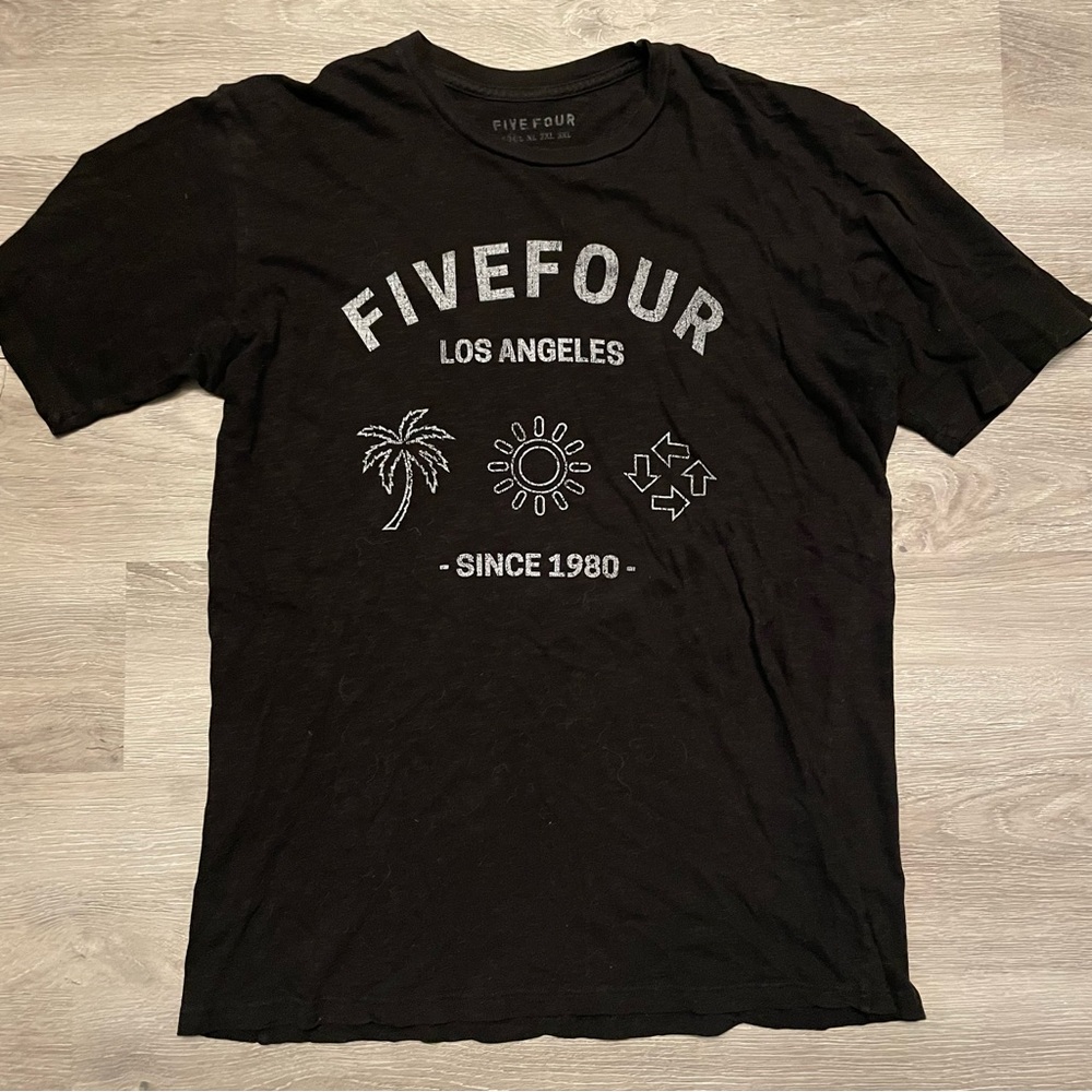 Five Four black vintage graphic t-shirt men’s medium